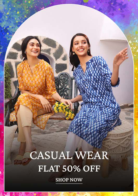 W kurtis deals flat 50 off