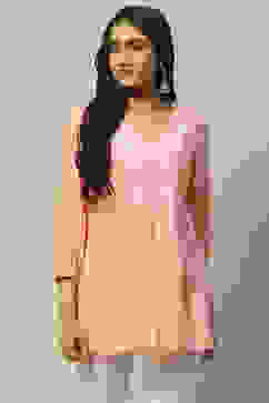 Pink Rayon Slub Indie Top image number 5