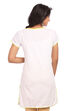 White Straight Cotton Indie Top image number 1
