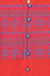 Orange Straight Poly Cotton Kurta image number 1