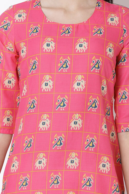 Mint Green Cotton Straight Kurta image number 1