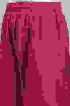 Fuchsia Viscose Blend Solid Straight Suit Set image number 2