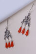 Turquoise Metal Brass Earring image number 1