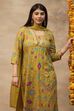 Fuschia Viscose Rayon Straight Printed  image number 1