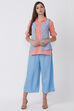 Peach Short top Cotton Indie Top image number 4