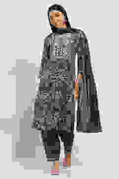 Indigo Cotton Straight Set image number 6