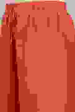 Orange Cotton Printed Kalidar Suit Set image number 2