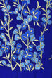 Blue Flared Viscose Kurta image number 5