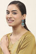 Blue Oxidize Alloy Danglers image number 3