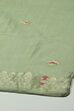 Green Polyester Straight Yarndyed Kurta Palazzo Suit Set image number 3