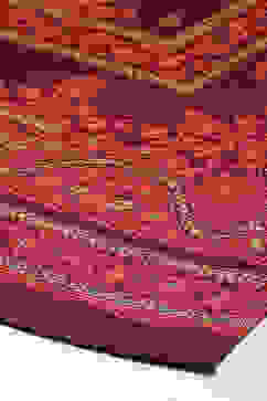 Maroon Poly Viscose Straight Yarndyed Kurta Palazzo Suit Set image number 3