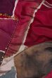 Maroon Cotton Polyester Straight Printed Kurta image number 3