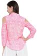 Pink Viscose Indie Top image number 4