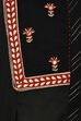 Rangriti Black Straight Cotton Indie Top image number 1