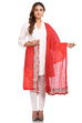 Maroon Cotton Stole image number 0