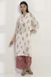 White Viscose Rayon Straight SET image number 0