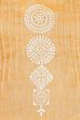 Ochre Straight Poly Cotton Kurta image number 1