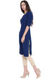Indigo Straight Kurta image number 2
