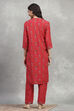Indigo Viscose Straight Set image number 4