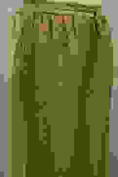 Green Polyester Straight Kurta Pants Set image number 2