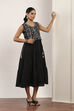 Black Cotton Dress image number 4