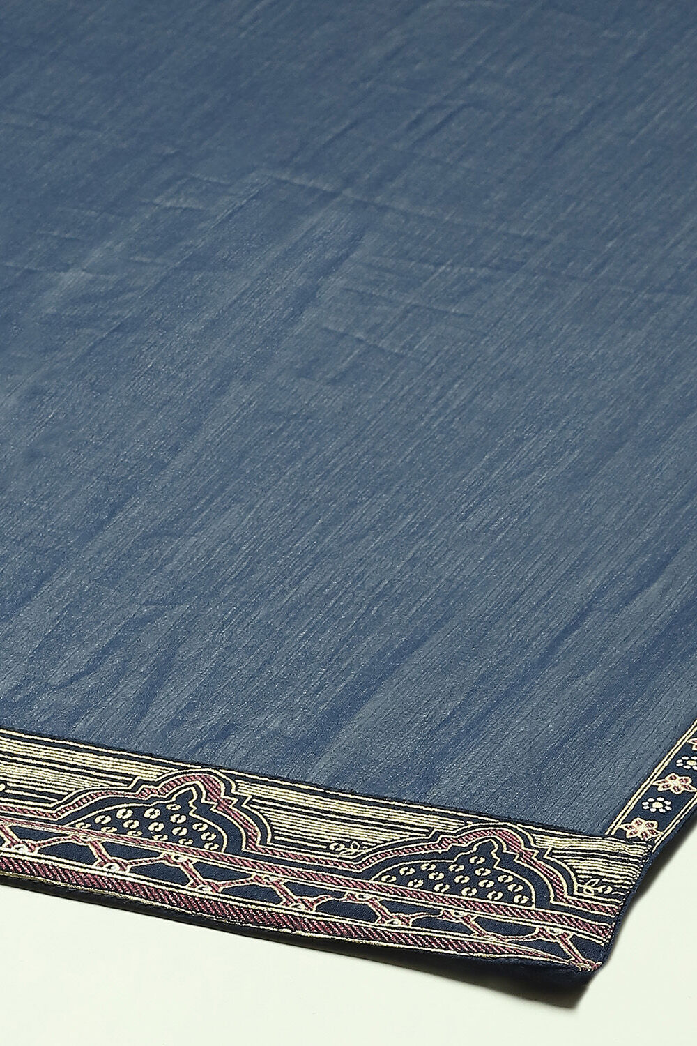 Indigo Polyester Printed Dupatta image number 1