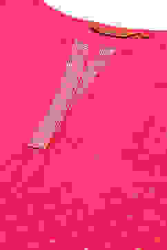 Pink LIVA Straight Printed Kurta image number 1