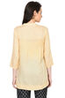 Beige Straight Modal Indie Top image number 4