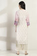 Purple Viscose Rayon Straight Kurta image number 3