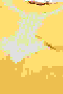 Yellow Embroidered Detail Straight Kurta image number 1