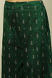 Maroon Cotton Blend Woven Straight Kurta Suit Set image number 2