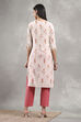 Natural Viscose Rayon Printed Straight Kurta image number 3
