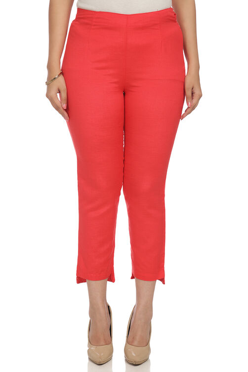 Coral Viscose Fusion Pants image number 0