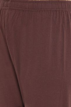 Chocolate Cotton Leggings image number 1