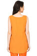 Yellow Straight Viscose Indie Top image number 4