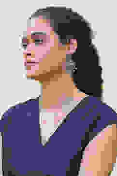 Pink Alloy Drop & Danglers image number 3