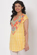 Yellow Viscose Indie Top image number 2