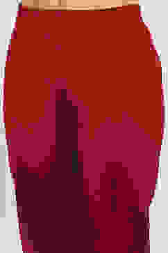 Maroon Cotton Solid Regular Pants image number 1