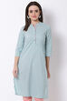 Aqua Cotton Straight Kurta image number 0