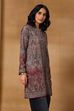 Maroon Polyester Regular Printed Cape image number 5
