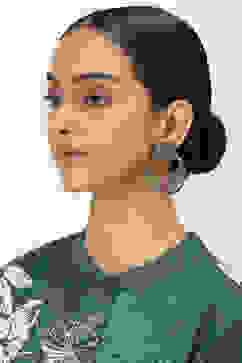 Pink Alloy Drop & Danglers image number 3