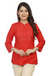 Indigo A Line Viscose Indie Top image number 0