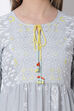 Grey Cotton Dress image number 1