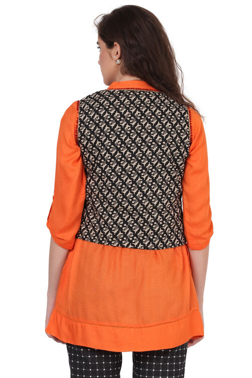 Black Cotton Jacket image number 4