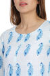 Peach Flared Viscose Dress image number 1