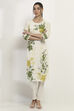 Green Cotton Straight Kurta image number 5