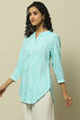 Aqua Rayon Slub Indie Top image number 2