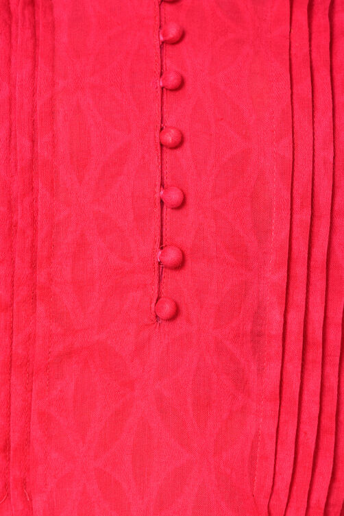 Pink Straight Cotton Indie Top image number 5