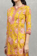 Green Cotton Printed Straight Kurta Pants Set image number 1