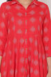 Red Cotton Flex Dress image number 1